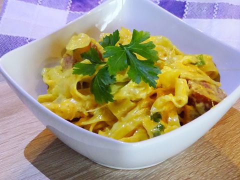 RECEPT: Alfredo tjestenina sa kobasicom i piletinom