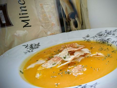 RECEPT: Juha od putar tikve sa Gotes mlincima